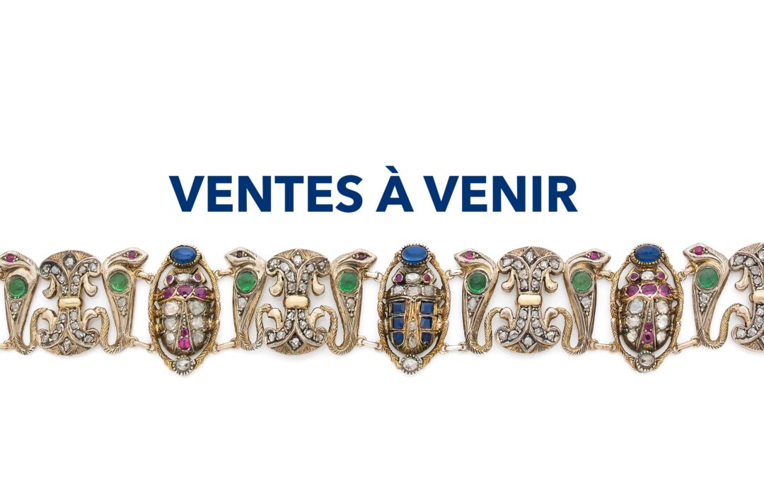 Calendrier des ventes à venir !ADER, FARRANDO, ROSSINI, MAY